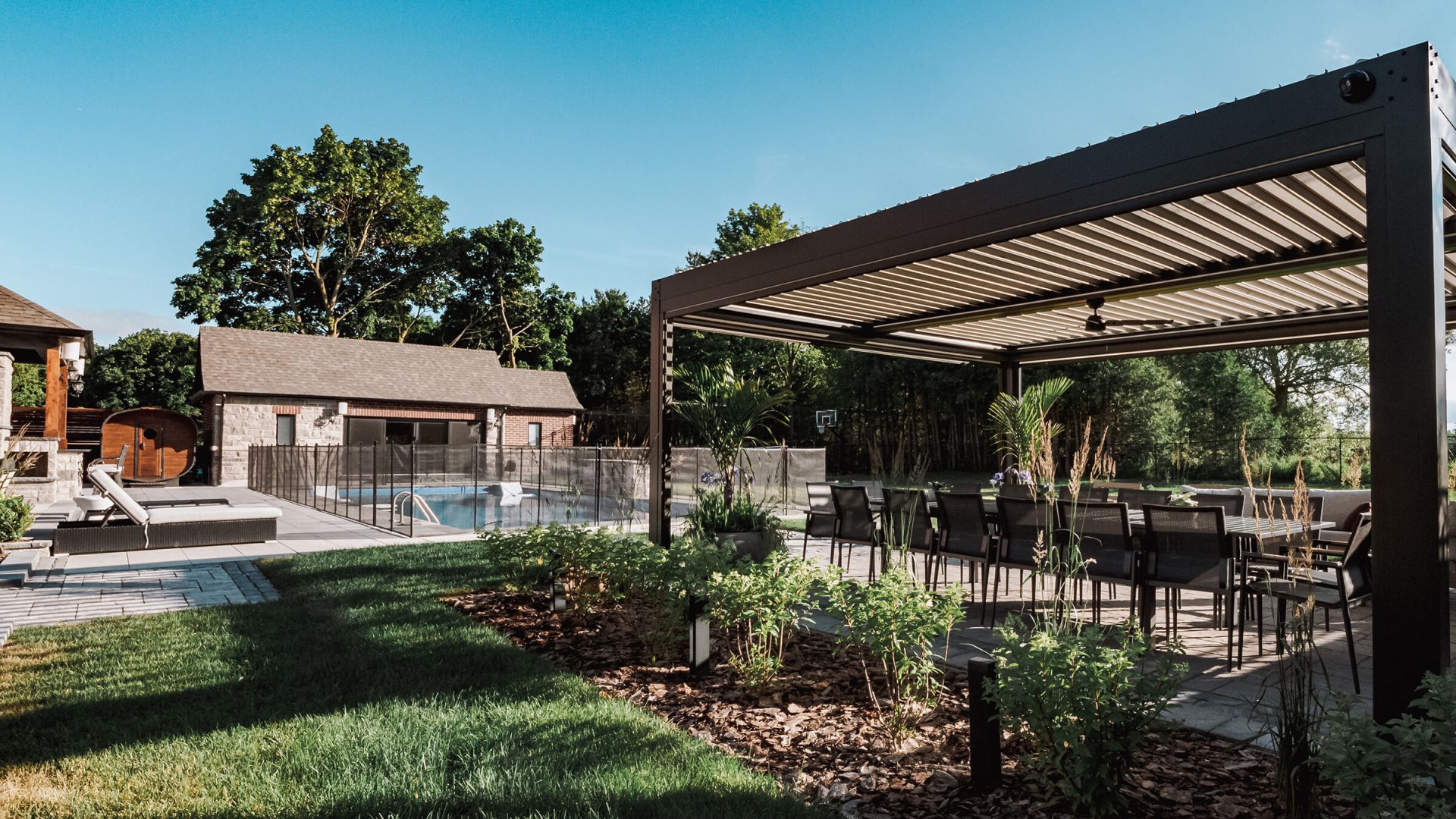 Retractable Pergolas Aluminum Pergola