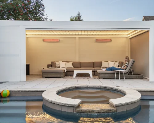 Pergola by Pool
